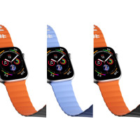 بند اپل واچ یانگکیت 42,44,45,49 Youngkit Soft Silicone Magentic Apple Watch Band